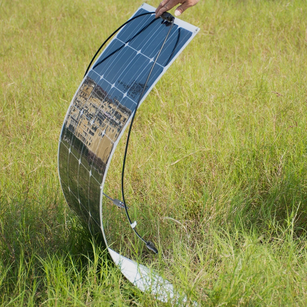 

WORKSTAR 100W Flexible Solar Panels 12V Solar Charger For RV/Boat Car 500w Solar System Kit A Grade Solar Cells 5pcs Solar 100w