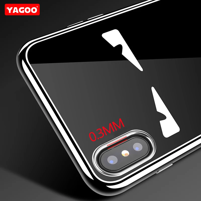 Для iphone x Чехол оснащен Защитные Мягкий Силиконовый ТПУ чехол 360 Защитный Ультра