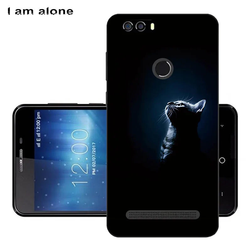 Solf TPU HH72 Чехол для телефона I am alone, для Leagoo power 2,, 5,0 дюйма, мягкий ТПУ, мобильный модный, с мультяшным принтом, для Leagoo power 2 - Цвет: Solf TPU HH72