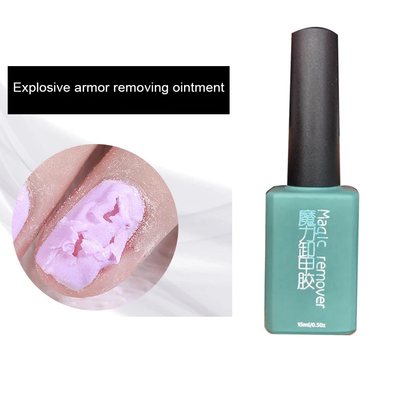 Лучший лак для ногтей удаляет гель-удалитель Burst Clean Professional Safe 15 мл маникюра QQ99 |