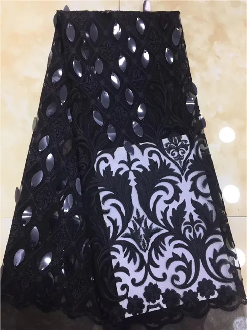 Последний белый Африканский французский Тюль Чистая кружевная ткань для