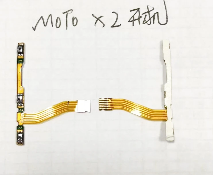 Для Moto X2 X 2 2014 XT1097 громкости кнопка включения и выключения питания кнопки гибкий