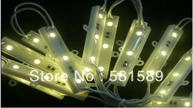 200 шт. водонепроницаемые светодиодные модули SMD 2835 для подсветки 12 В постоянного