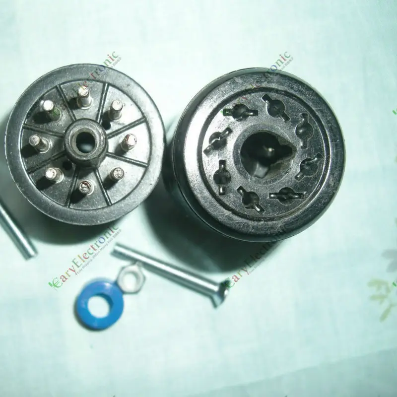 Продажа оптом и в розницу 2 шт. 8 штырьков бакелитовая трубка SOCKET SAVER для 6L6 EL34 KT88 6550