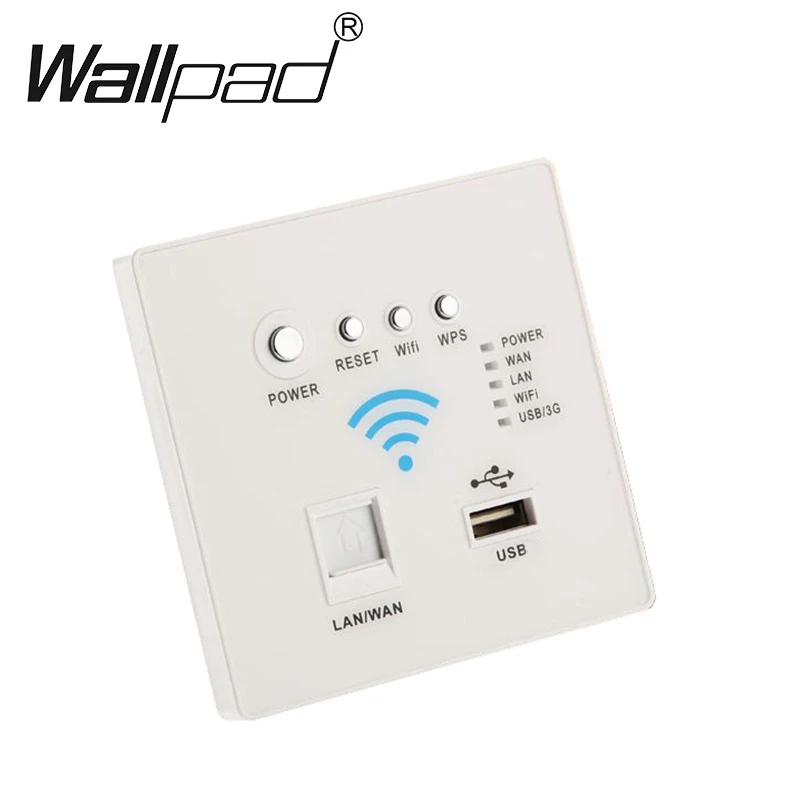 Беспроводная USB розетка 300 м 110 ~ 250 В Wi Fi зарядка настенный встроенный беспроводной