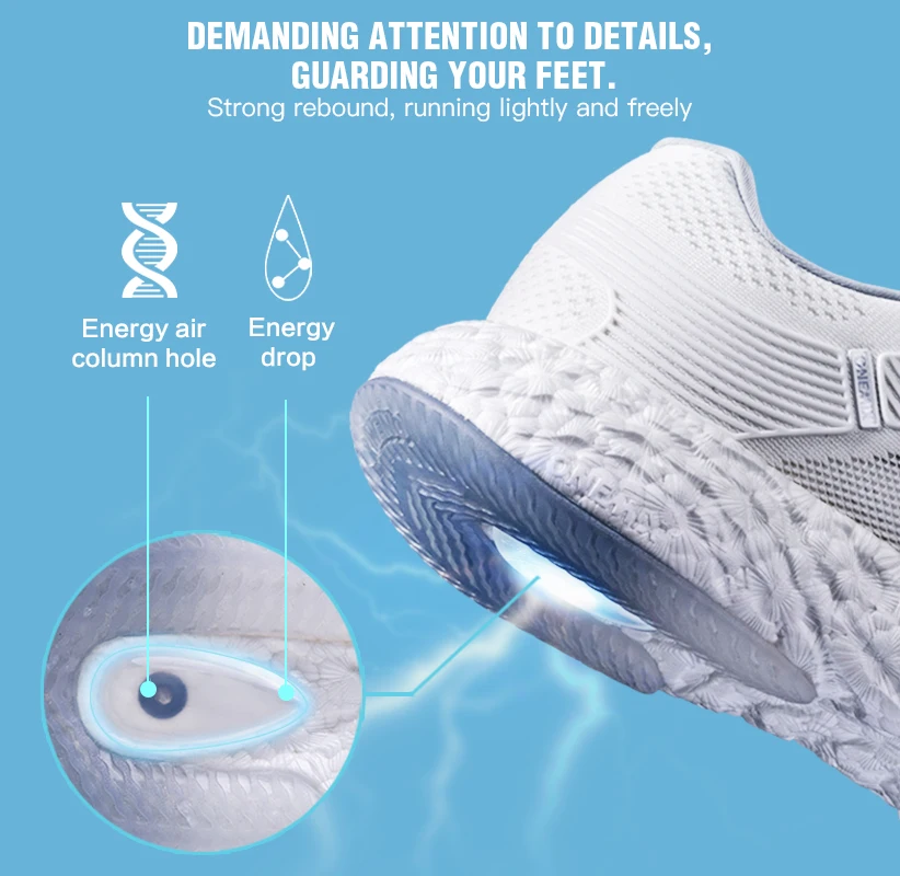 ONEMIX Man Sneakers for Men Casual Shoes Grey Running Marathon Shoes Summer Breathable Mesh Anti Skid Man Outdoor Running Shoes