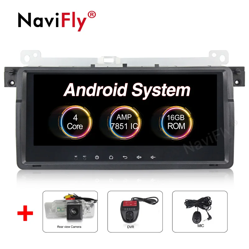 Новинка! 8 &quotAndroid 1 автомобильный Радио плеер GPS навигация для BMW E46 M3 Land Rover 75 1998 2006
