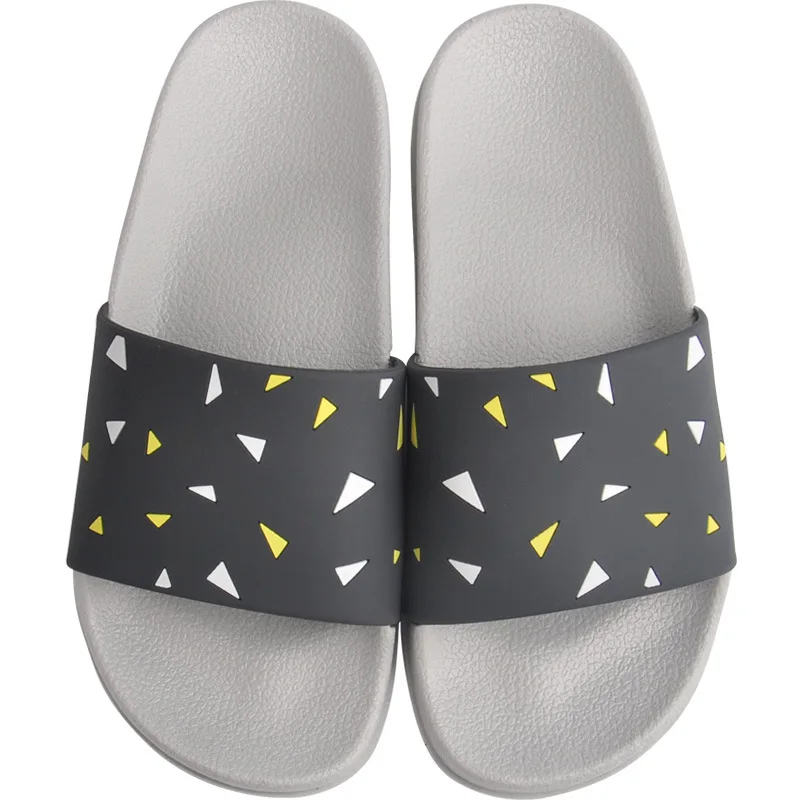 Детские тапочки летняя обувь Нескользящие шлепанцы для ванной родителей и детей