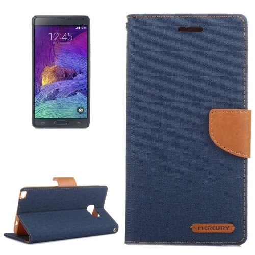 Luxury Denim Flip Leather Wallet Case For Samsung Galaxy Note 5 N9200 + Card Slot Coque 5pcs/lot | Мобильные телефоны и