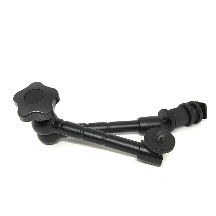 H-11 inch Magic arm Jadkinsta 11 дюймов Регулируемый фрикционный артикуляционный магический рычаг+ Супер зажим+ зажим для телефона для Gopro DSLR монитор светодиодный светильник - Цвет: H-11 inch Magic arm