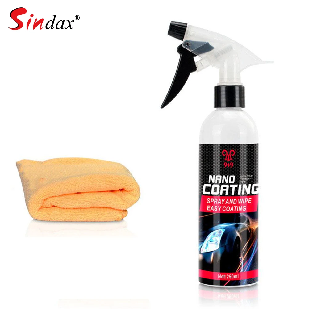 Автомобильное Нано покрытие спрей полировка для автомобиля керамическое защита