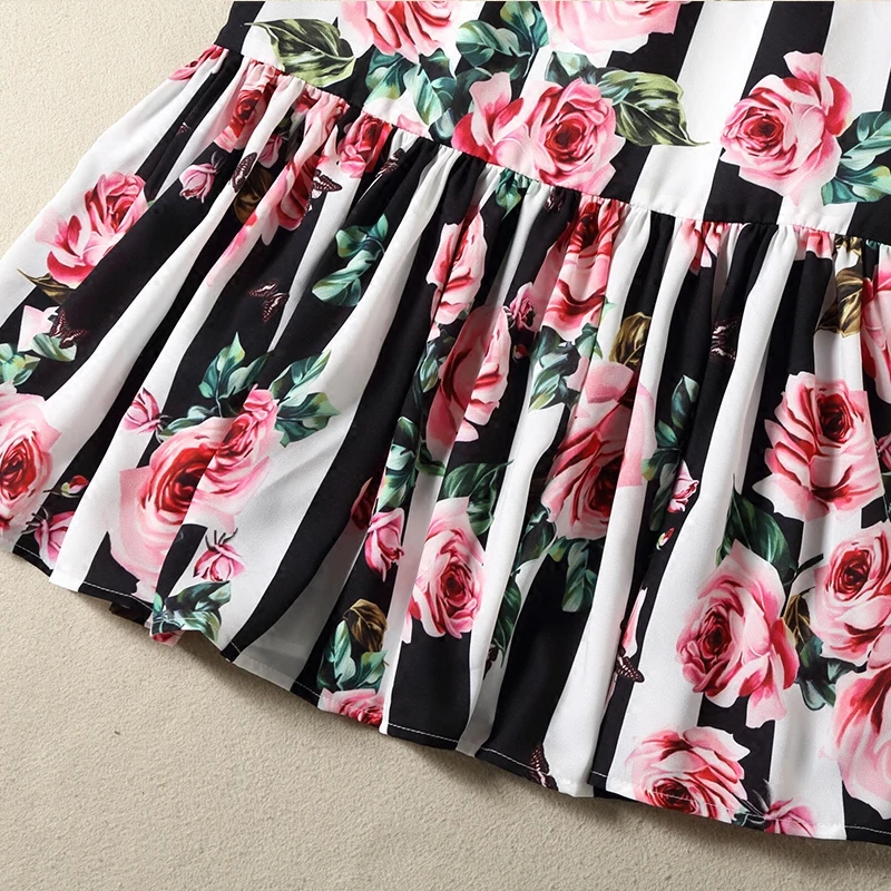 Высококачественное дизайнерское платье для подиума 2018 женское летнее винтажное