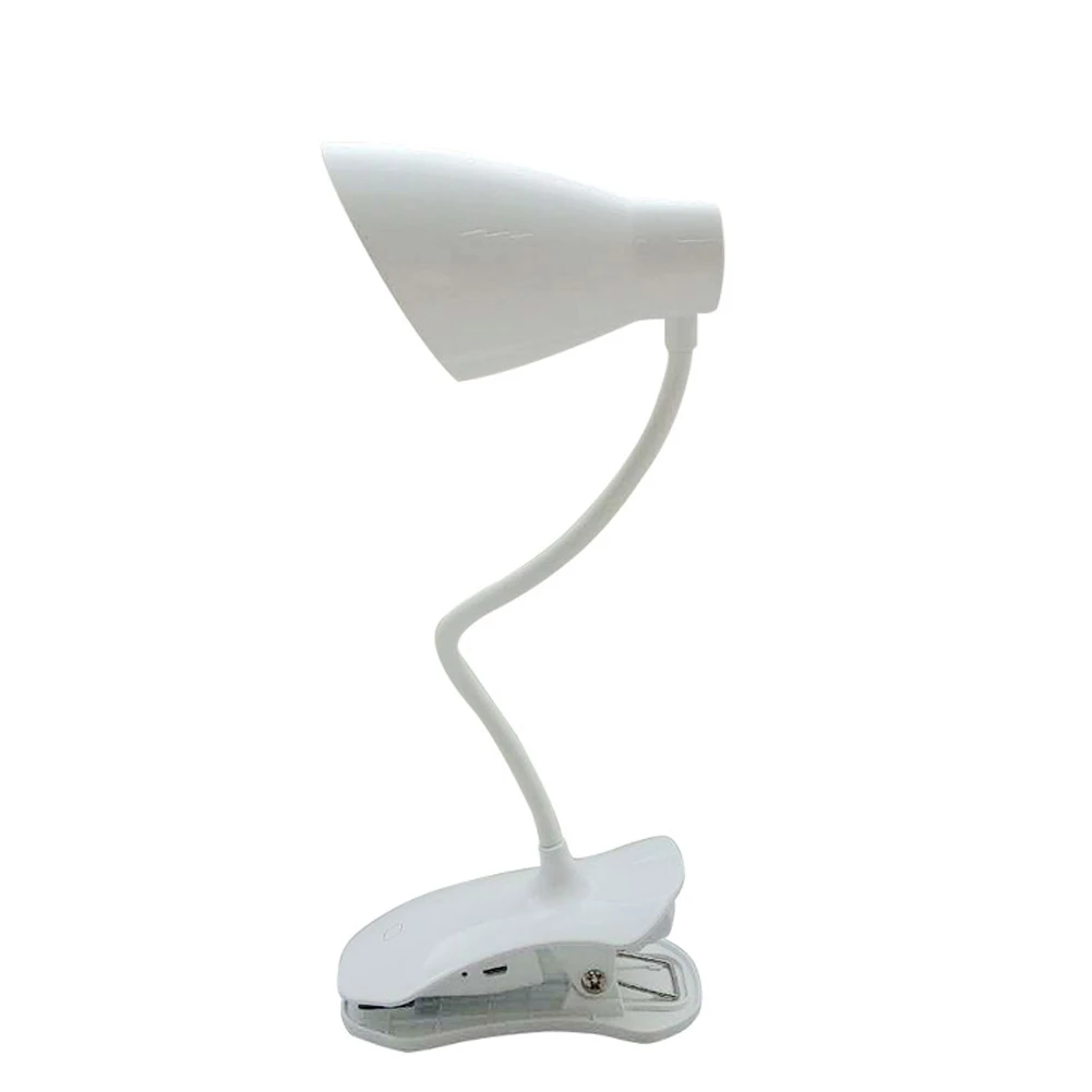 Clip On Night Eye Protection USB Charging 3 Levels Brightness Reading Bedroom Desk Adjustable Arm Book Light Led | Лампы и освещение