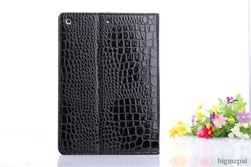 Чехол для планшета для iPad Air/Air 2, чехол с откидной крышкой из крокодиловой кожи, защитный чехол из искусственной кожи для Ipad 9,7, чехол+ пленка