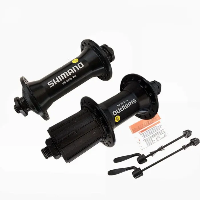 Велосипед Shimano Велосипедный спорт спереди и сзади FH-2200 8/9-Скорость концентратор-32/36 H, черная MTB QR