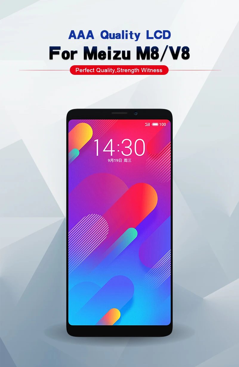 5," ЖК-дисплей для MEIZU M8 V8, ЖК-дисплей с рамкой, экран для MEIZU M8 V8, экран с рамкой, ЖК-дисплей