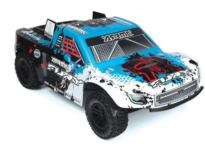 2x ARRMA Fury 1/10 RC шины для коротких грузовиков/колесо команды связанные с HRAXXAS SlASH 4X4 10SC
