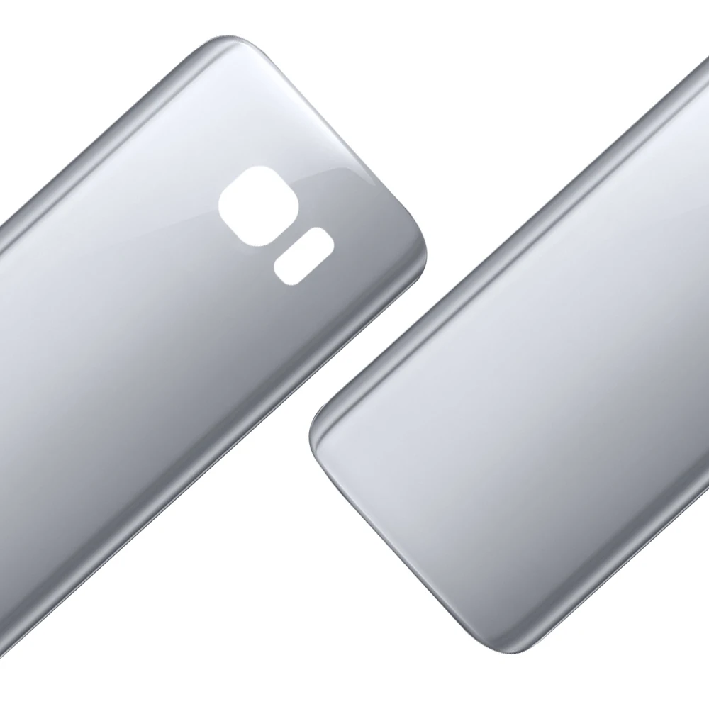 Корпус задняя крышка Чехлы для Samsung Galaxy S7 G9300 Задняя стеклянная батарейного