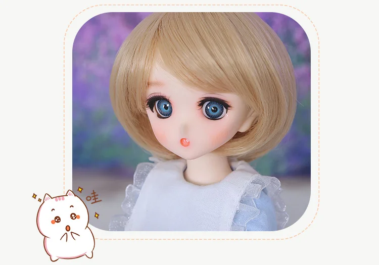 SQ Lab_ Ren Chibi 26 см 1/6 BJD SD Смола Модель Горячие Детские Девочки Мальчики куклы Высокое качество подарок игрушки магазин полный набор OUENEIFS