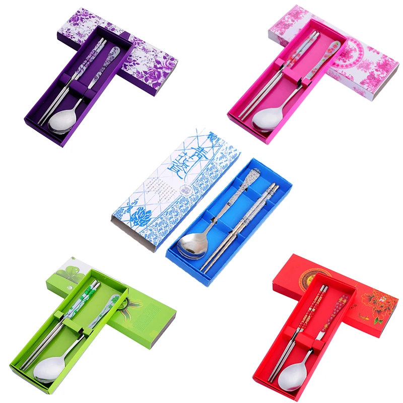 Hifuar 3 шт./компл. Нержавеющая сталь вилка набор посуда набор посуды Чехол комплект с тряпичным мешком для путешествий походный набор столовых приборов