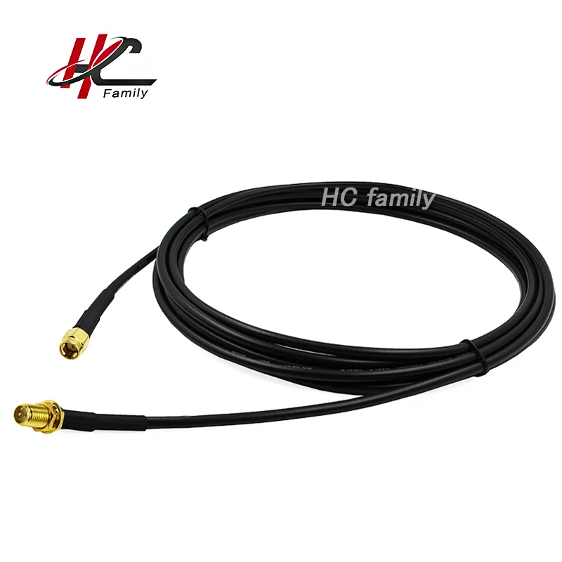 

wholesale RP SMA Male Plug Connector Switch RP SMA Female Jack Convertor RG58 1m 39.5"