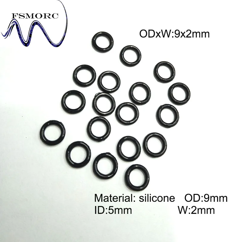 Уплотнительное кольцо для мотоцикла уплотнительное из силикона Размер: 9 мм * 5 2