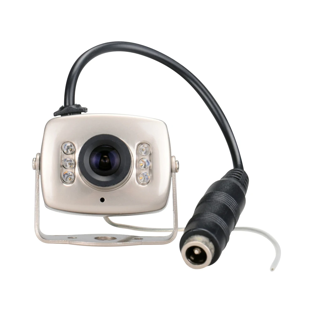 6LED Мини беспроводной комплект видеонаблюдения 1 2 г Цвет CMOS CCTV безопасности AV