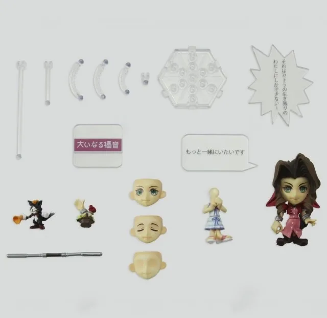 10 видов стилей 10 см оригинальные Ver Final Fantasy игрушки Nendoroid TRADING ARTS KAI Mini Кукла Классическая персональная Коллекционная модель с коробкой - Цвет: as the picture