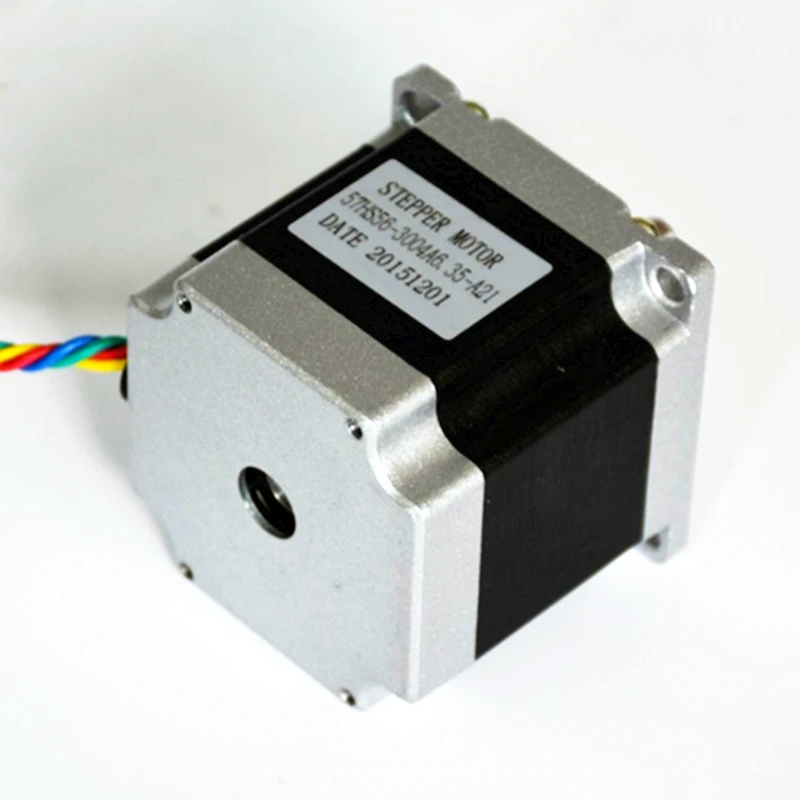 Бесплатный налог в Россию! Nema 23 шаговый двигатель 1.2Nm 3A 57*56 4-провода для ЧПУ