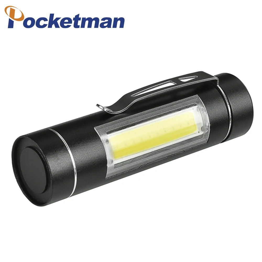 COB LED мини ручка светодиодный фонарик с ручкой рабочий ручной для 14500 или AA