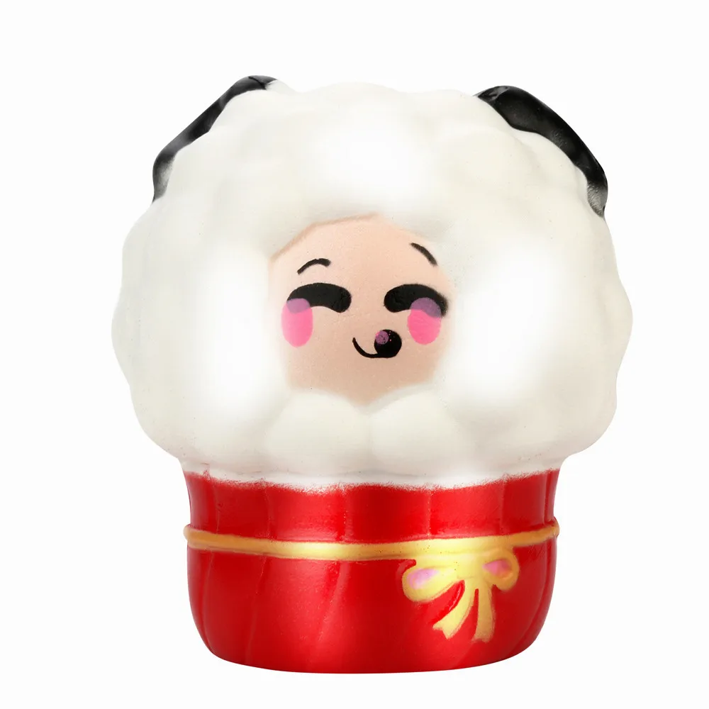 17 см Очаровательная чашка овечка сжимаемая медленно поднимающаяся игрушка для