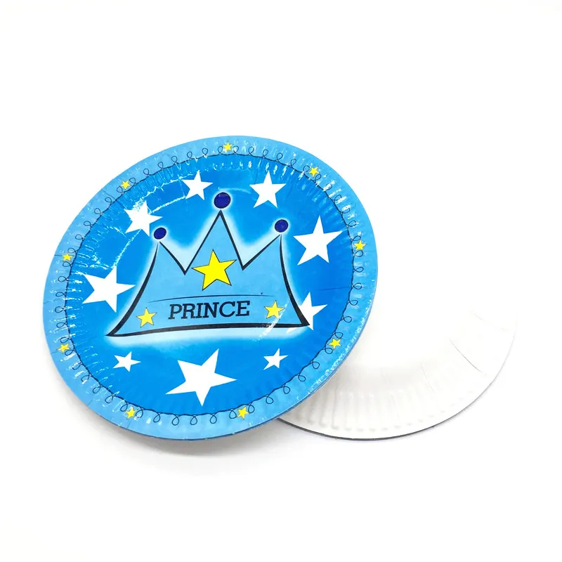 40 шт./лот принца с короной для детей на день рождения вечерние бумага 20 штук