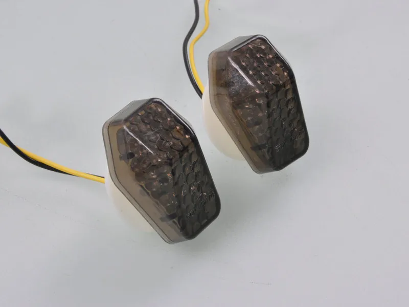 Заподлицо дым светодиодный индикатор указатель поворота для SUZUKI GSXR1000 GSXR750 GSXR600