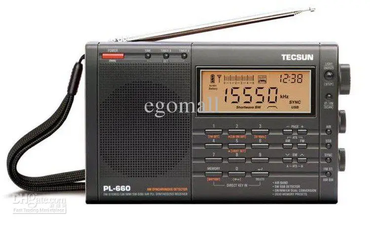 TECSUN PL-660 радио PLL SSB VHF радиоприемник FM/MW/SW/LW радио многодиапазонный двойной преобразования TECSUN PL660