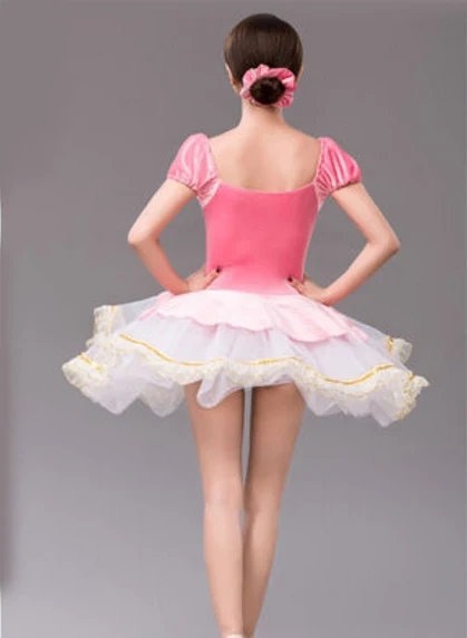 New Arrival Adult Pink Classical Ballet Tutu For Competition Professional Tutus Pancake Tehearsal | Тематическая одежда и