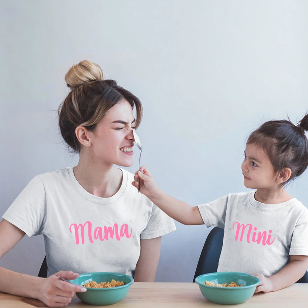 Одежда для семьи Мама и я Одинаковая одежда мамы дочки старших мам сыновей