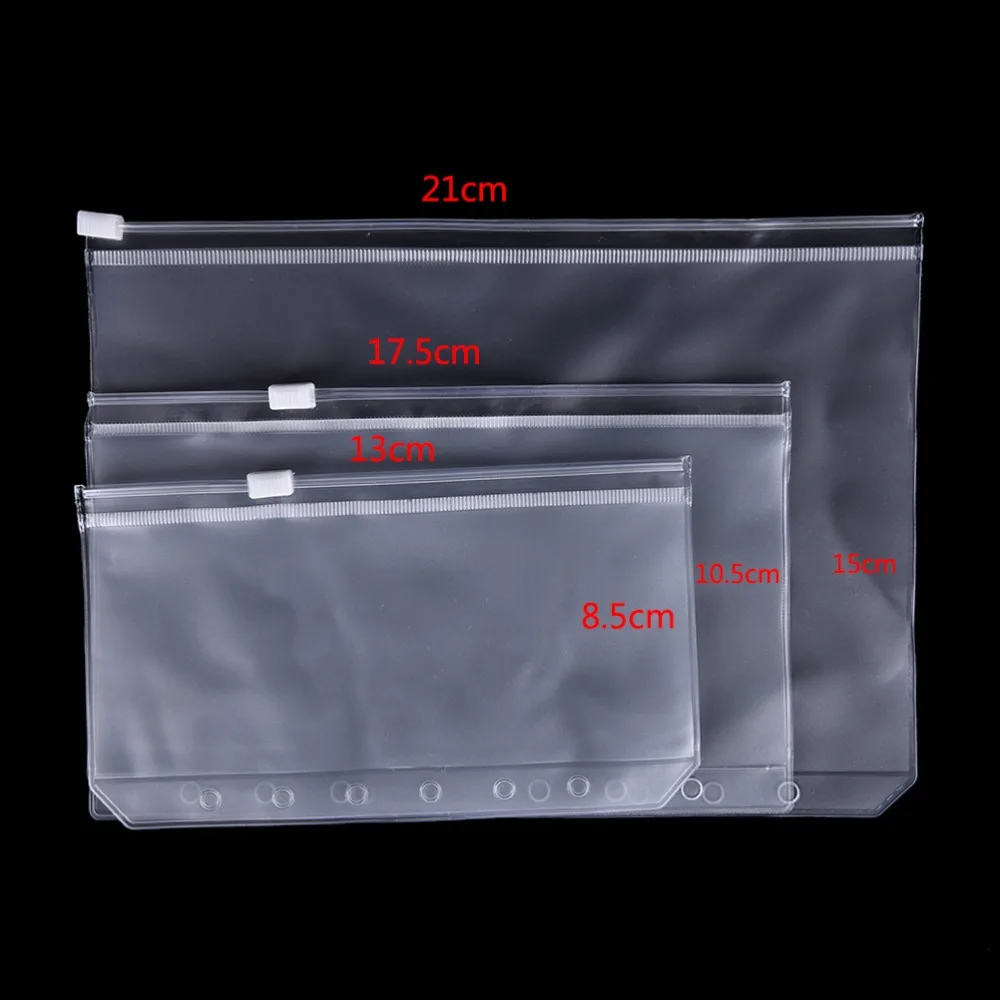 A5/A6/A7 filofax Карманный вкладыш для ноутбука Аксессуары для хранения сумка для планировщика папка на молнии