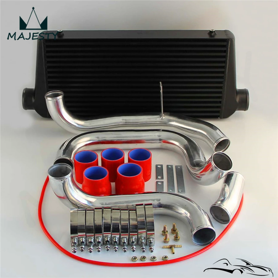 Для N ** ISSAN S KYLINE R32 R33 R34 GTS T черный Комплект переднего интеркулера труб| |