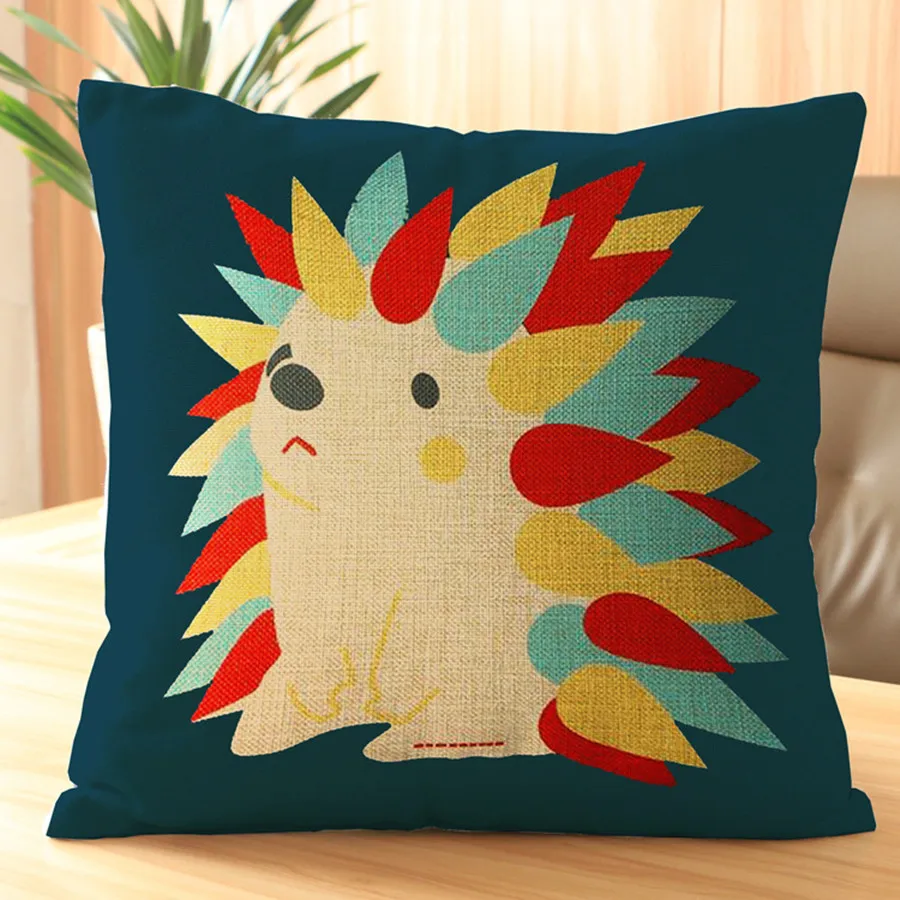 Милый японский мультфильм животных Лидер продаж диванные подушки с рисунком