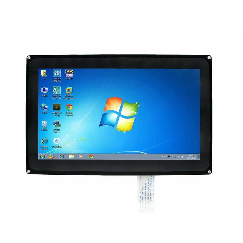 10 1 дюймовый HDMI LCD H с чехлом разрешение 1024x600 емкостный сенсорный дисплей