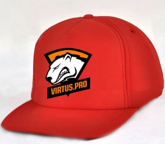 Игровая Кепка CSGO DOTA2 вице президент ВИРТУС про плоская бейсболка аксессуары для