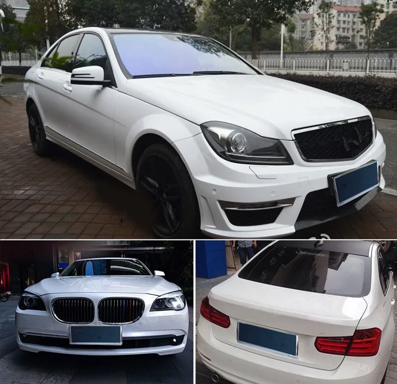 Глянцевая Карамельный цвет винил автомобиля Обёрточная бумага Стикеры этикета