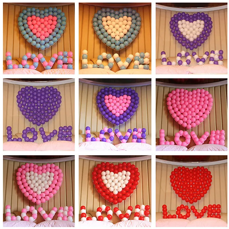 Новый большой размер украшения свадебной комнаты 5 дюймов воздушные шары в форме