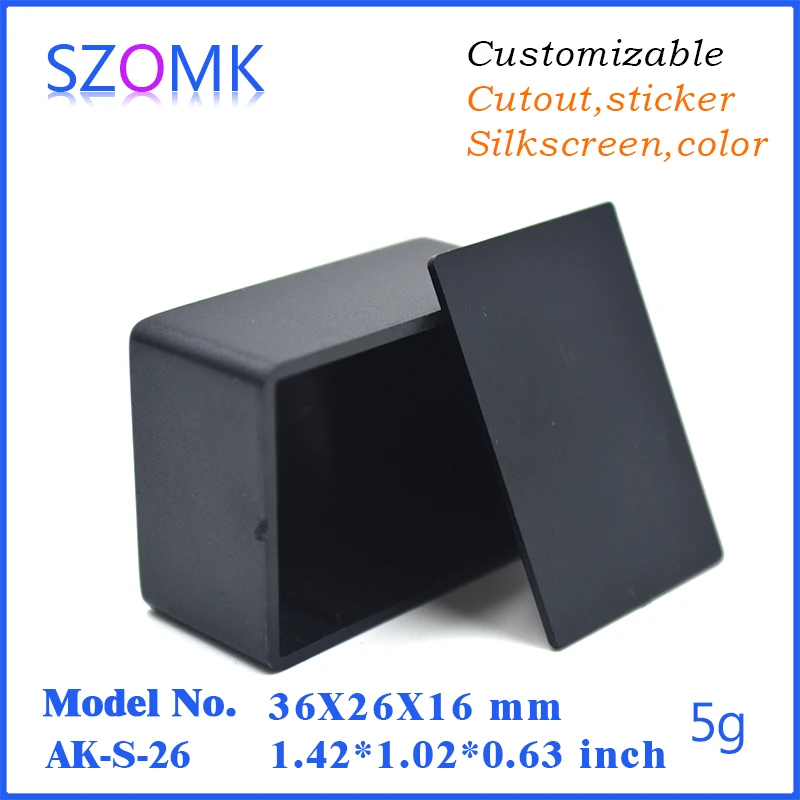 Маленький пластиковый бокс szomk для корпуса (10 шт.) 36*26*16 мм маленький электронный
