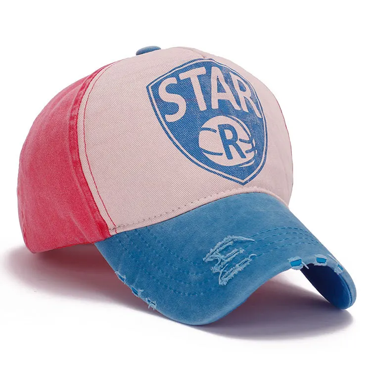 Мужские хип-хоп хлопковые мотоциклетные бейсболки суперзвезды R Chapeu старинный