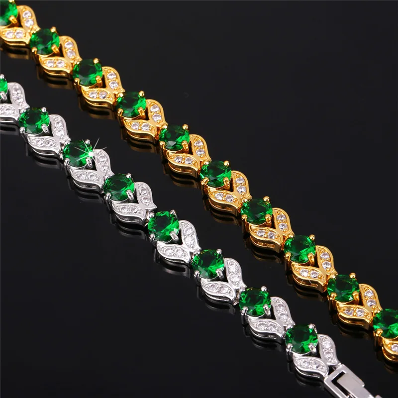 Женский браслет талисман с фианитами золотистого цвета|bracelets for|bracelets for women crystalcharm