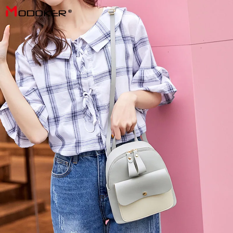 Сумка через плечо рюкзак Многофункциональный маленький для женщин женская сумка