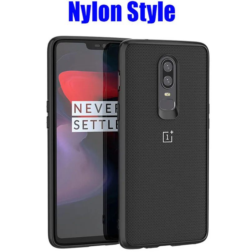 

Чехол для Oneplus 6, модный нейлоновый ударопрочный чехол из ТПУ и поликарбоната для OnePlus 6 OP02