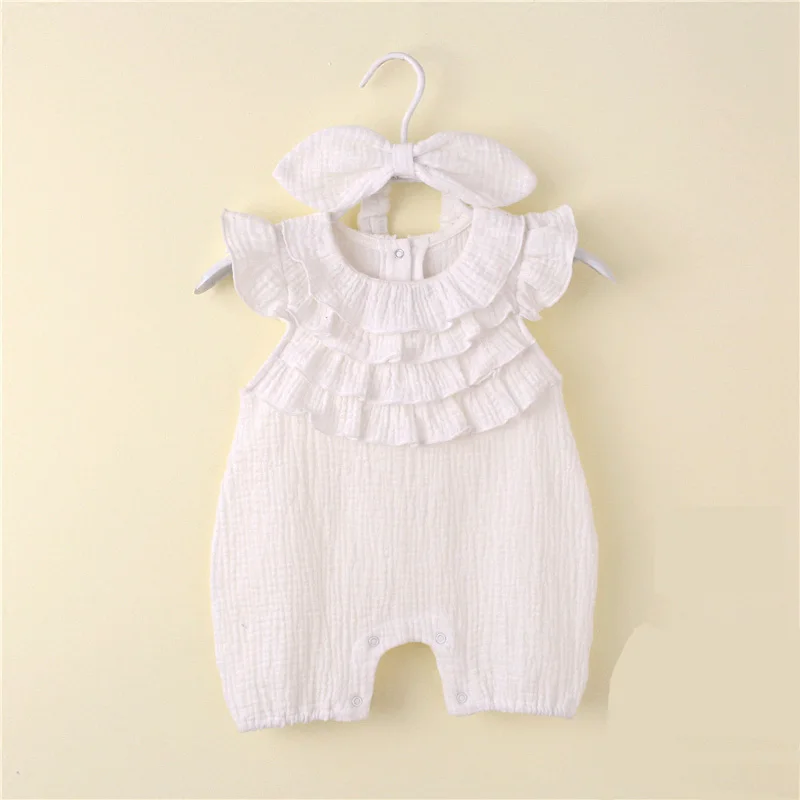 Одежда для маленьких девочек детский брендовый комбинезон новорожденных