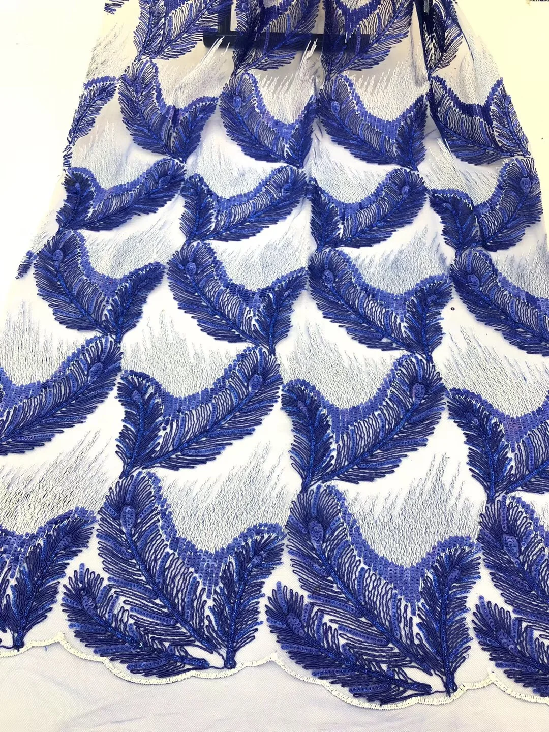 

Fashion Purple Color African Lace Fabric African Guipure Cord Lace High Quality Embroidery Lace Fabric For Wedding RF185